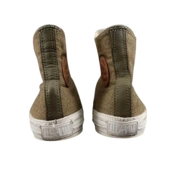Converse Shoes Womens 10 Sneaker Chuck Taylor All Star Premium Wool Gothic Olive - Picture 11 of 16